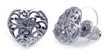 wholesale sterling silver filigree cz earrings