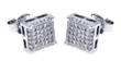 wholesale sterling silver micro pave princess earrings