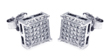 wholesale sterling silver micro pave princess earrings