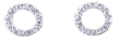 wholesale sterling silver cz stud earrings