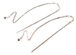 wholesale sterling silver wire ball hook earrings