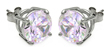 wholesale silver round cz basket set stud earrings