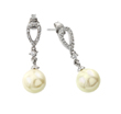 wholesale sterling silver pearl earrings