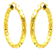 sterling silver gold plated oval hoop earrings