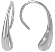wholesale sterling silver cz long teardrop hook earrings