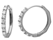 wholesale silver loop earrings