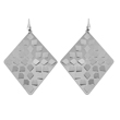 wholesale sterling silver rhombus earrings