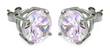 wholesale silver cz round basket set stud earrings