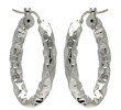 wholesale sterling silver oval hoop earrings