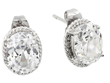 wholesale sterling silver cz stud earrings
