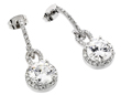wholesale silver two earrings