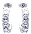 wholesale sterling silver cz hook earrings