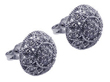 wholesale sterling silver micro pave cz stud earrings