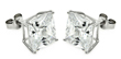 wholesale silver princess earrings