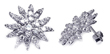 wholesale sterling silver cluster cz stud earrings