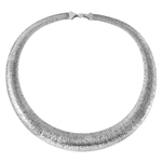 wholesale 925 sterling silver Italian wicker weave texture necklace