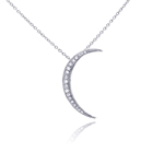 sterling silver solar pendant necklace