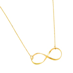 wholesale sterling silver cz infinity pendant necklace