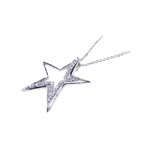 sterling silver star pendant necklace