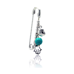 wholesale sterling silver hamsa pin pendant