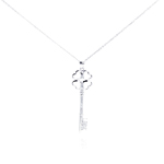 wholesale sterling silver luck key pendant necklace