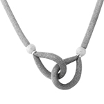 wholesale sterling silver interlocking mesh necklace