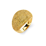 wholesale 925 Sterling Silver Gold Finish Cigar Band Ring
