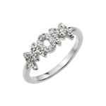 wholesale 925 Sterling Silver Rhodium Finish Mom Ring